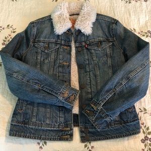 Levi’s lined denim jacket
